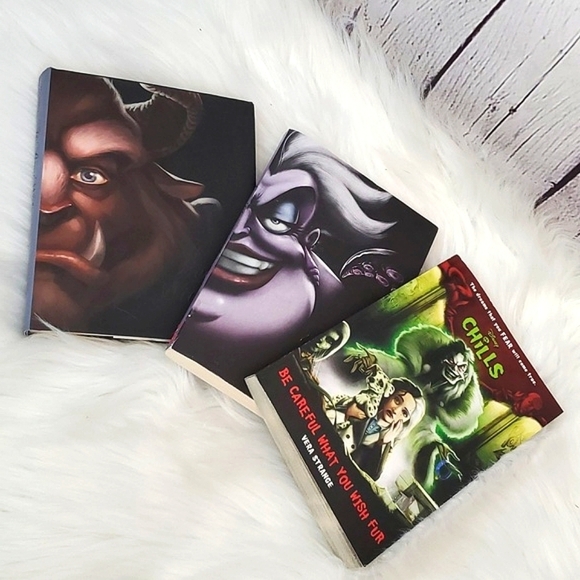 Disney Chills Chapter Book Bundle of 3 Ursula Beast & Cruella Novels - Picture 14 of 14